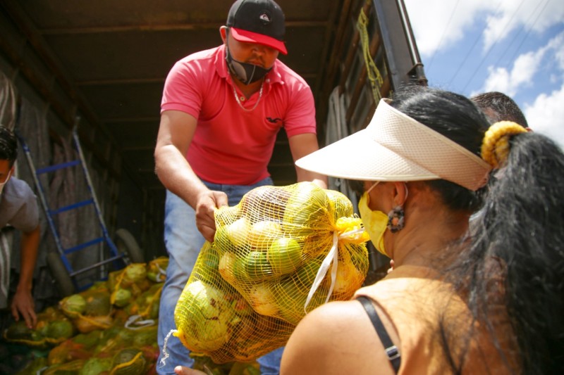 Mais de 266 mil cestas verdes reforçaram a alimentação de famílias do DF