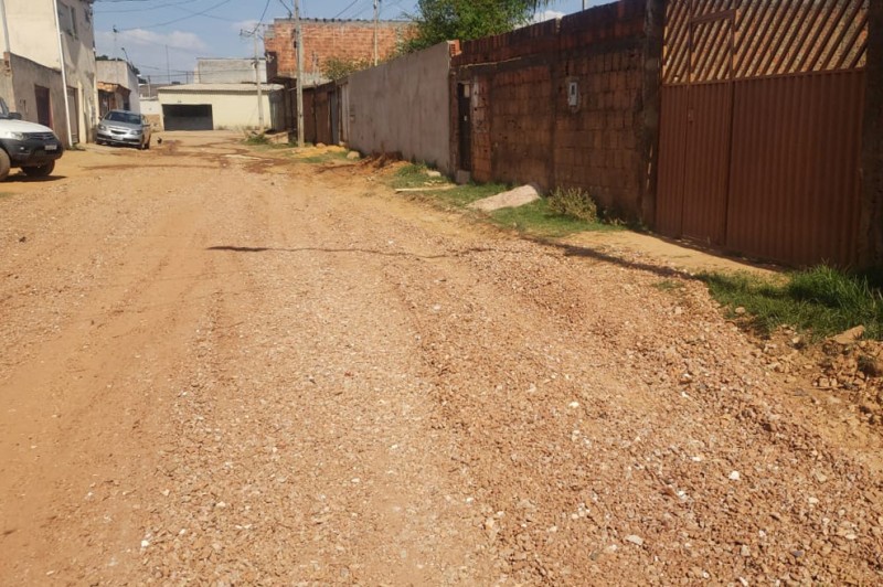 Rua no Trecho 3 do Sol Nascente é reformada contra alagamentos