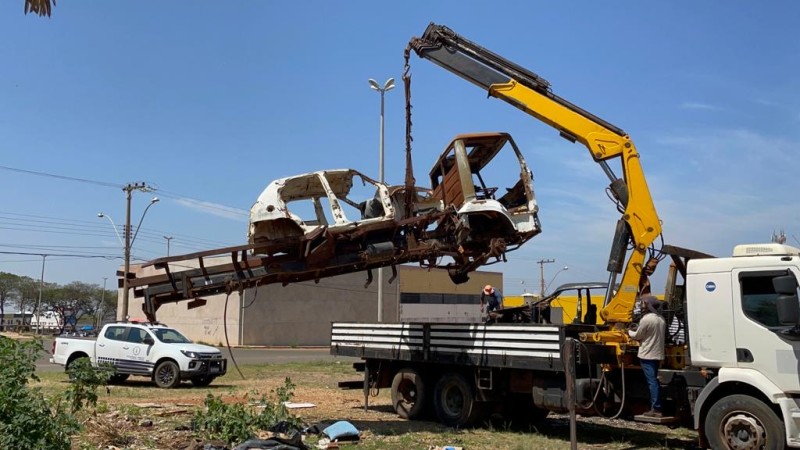 DF Livre de Carcaças chega à marca de mil veículos retirados das ruas