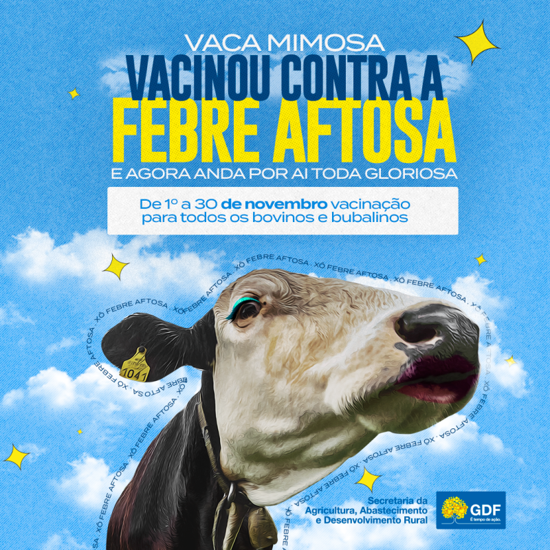 Mudança inédita na vacinação contra febre aftosa