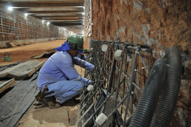 Barreiras New Jersey no Túnel de Taguatinga são multifuncionais