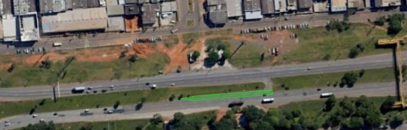 Trecho da EPNB interditado na 2ª (24) para obra no Viaduto do Riacho Fundo