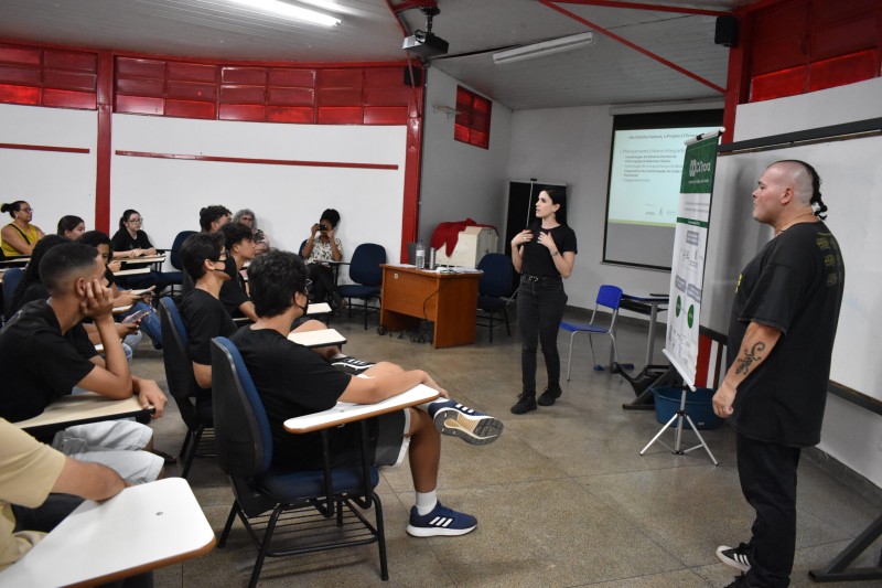 Ceilândia tem jornada sobre políticas públicas ambientais para estudantes