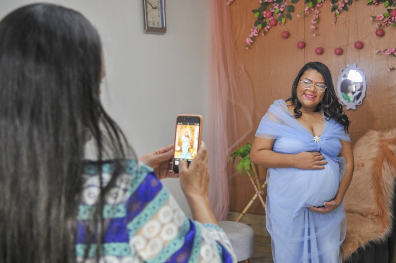 UBS oferece ensaio fotográfico às grávidas que concluírem pré-natal