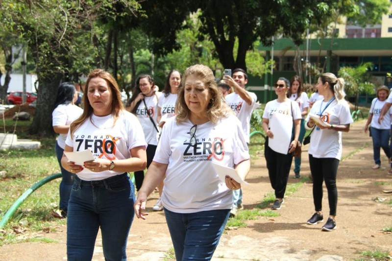Jornada Zero Violência termina com caminhada de conscientização no Gama