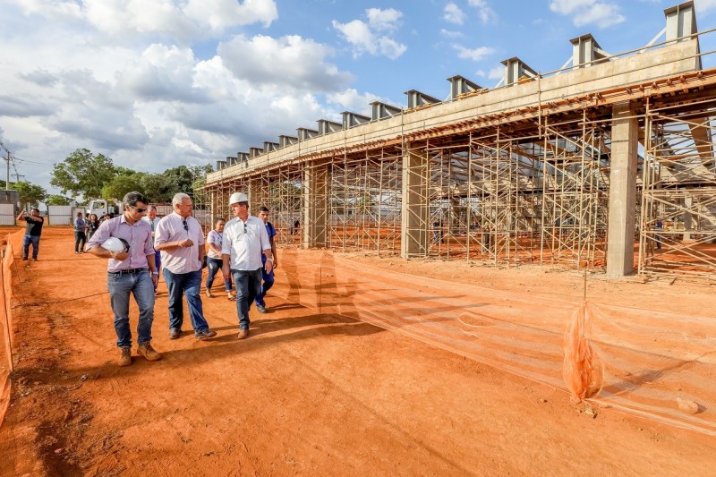 Obra do viaduto de Sobradinho está com cronograma adiantado