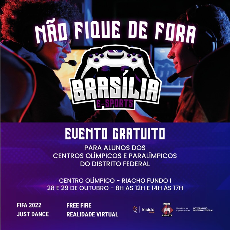 Centros olímpicos e paralímpicos recebem eventos de jogos eletrônicos