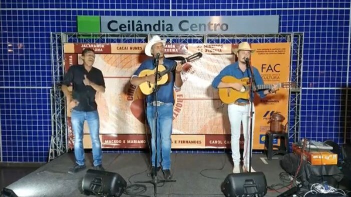 Festival leva ritmo da viola caipira a estações de metrô em novembro