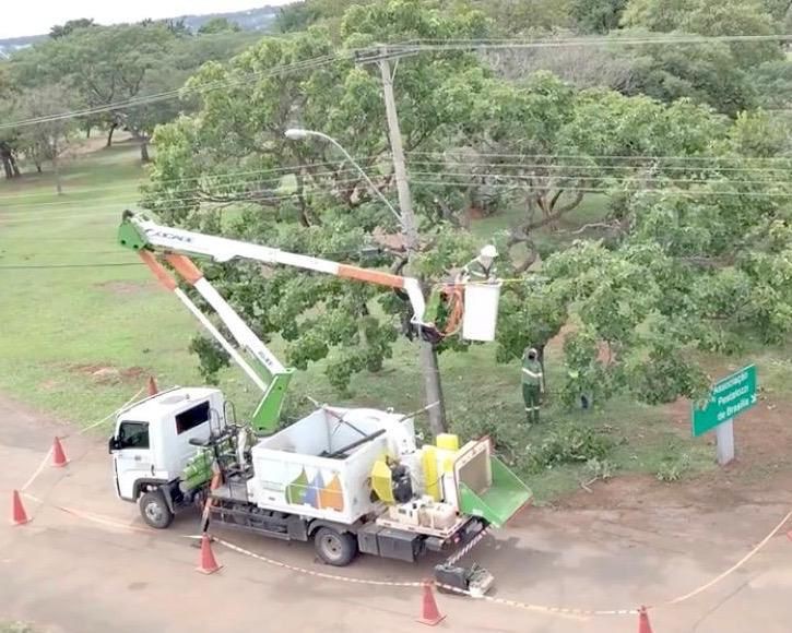 Poda e manutenção de rede deixam três regiões sem energia nesta quinta (3)