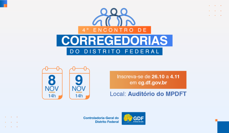 Divulgada programação do 4º Encontro de Corregedorias