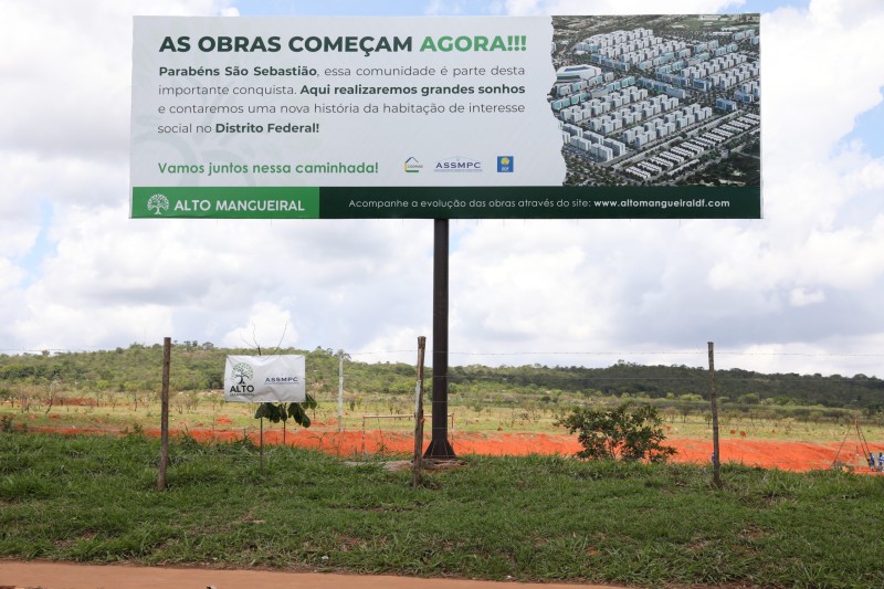 Iniciadas as obras do novo bairro Alto Mangueiral