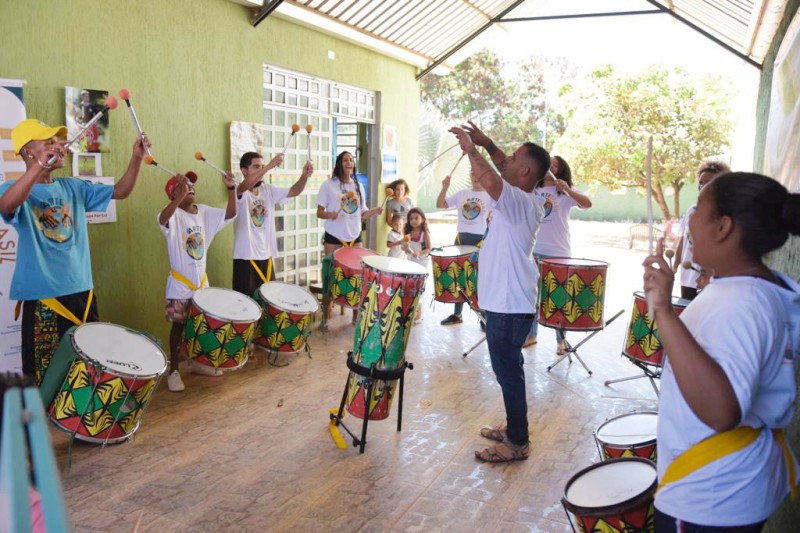 Projeto leva cultura e cidadania ao Itapoã, com recursos recursos do FAC