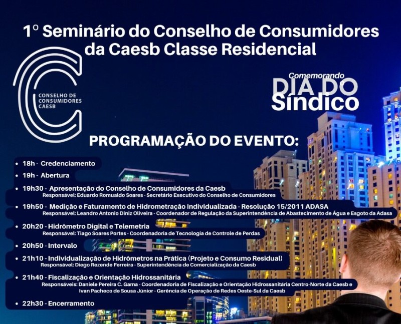 Seminário reúne síndicos e administradores de condomínios 