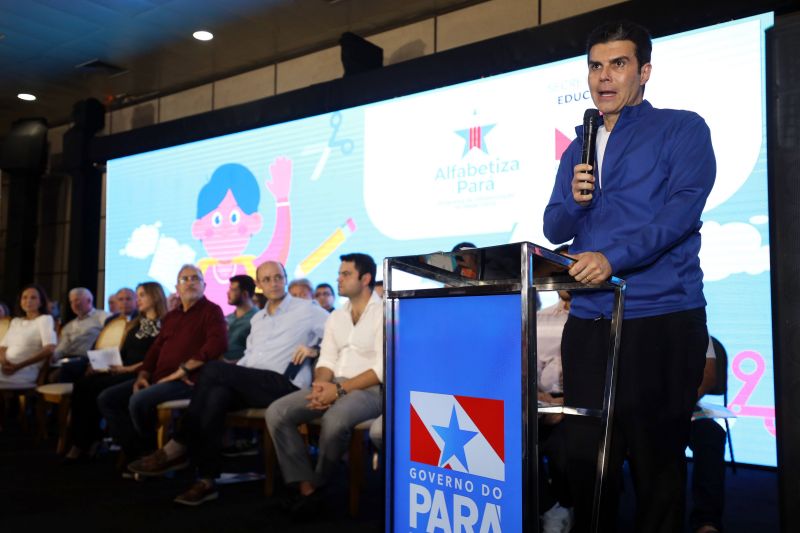 Governo do Pará lança programa que prevê mudanças históricas em índices na educação dos anos iniciais no estado / Foto: Bruno Cecim / Ag.Pará