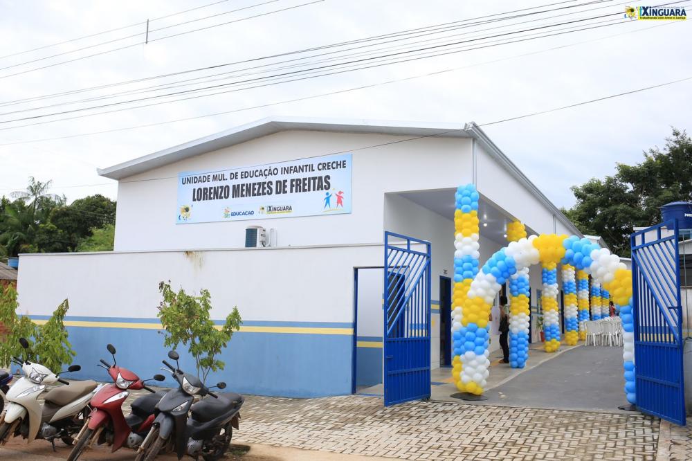 Prefeitura de Xinguara inaugura 1ª Unidade Escolar de Tempo Integral do município