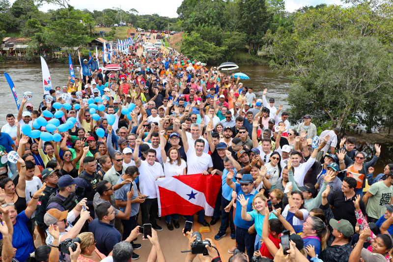 Estado entrega ponte de concreto sobre o Rio Guamá e garante pavimentação da PA-253