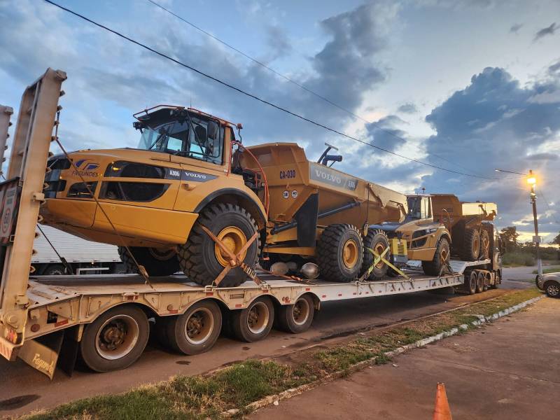 Fiscais da Secretaria da Fazenda apreendem maquinário em Conceição do Araguaia 