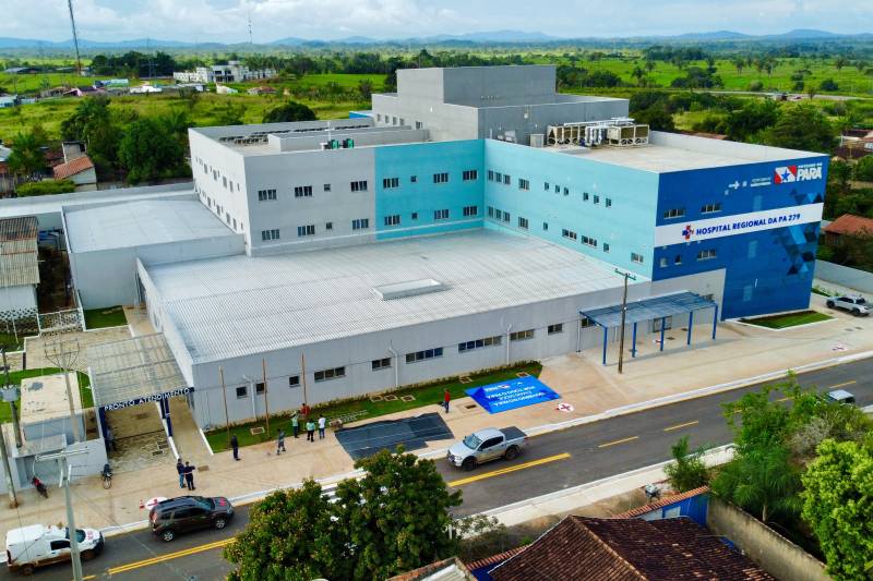 Estado entrega Hospital Regional da PA-279 para benefício de 15 municípios do Araguaia