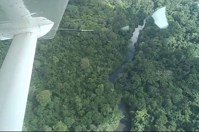 Graesp encontra helicóptero que estava desaparecido entre o Pará e Amapá