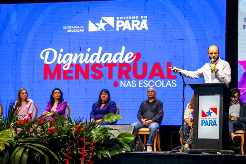 Governo sanciona o maior programa educacional de combate à pobreza menstrual do Pará