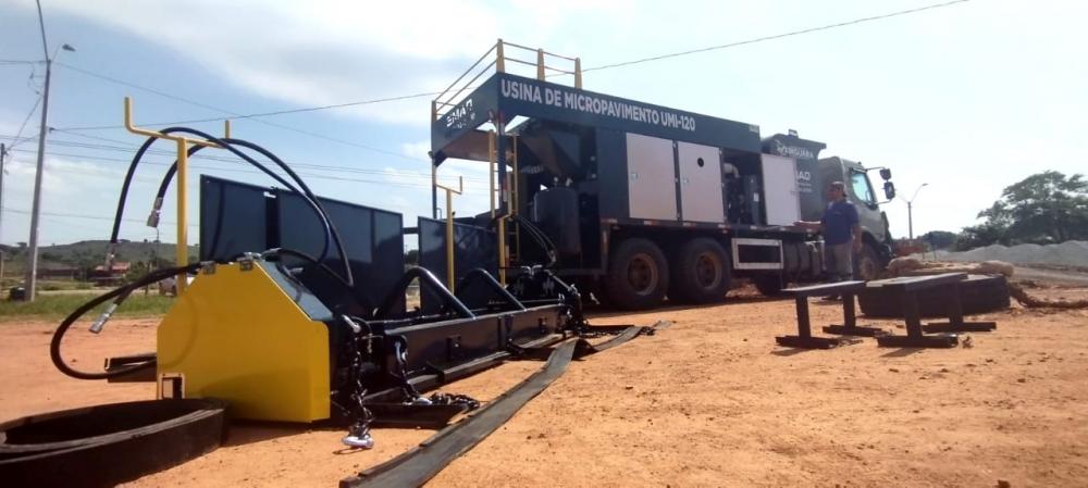 Prefeito de Xinguara, Pará, Concretiza Promessa de Campanha com Chegada da Usina Asfáltica e Inicia Projeto de Pavimentação Urbana