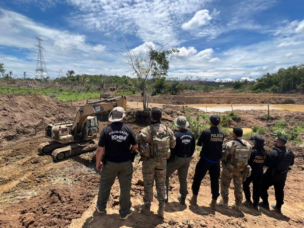 PF e ICMBio desmobilizam garimpos ilegais de ouro em Canaã dos Carajás