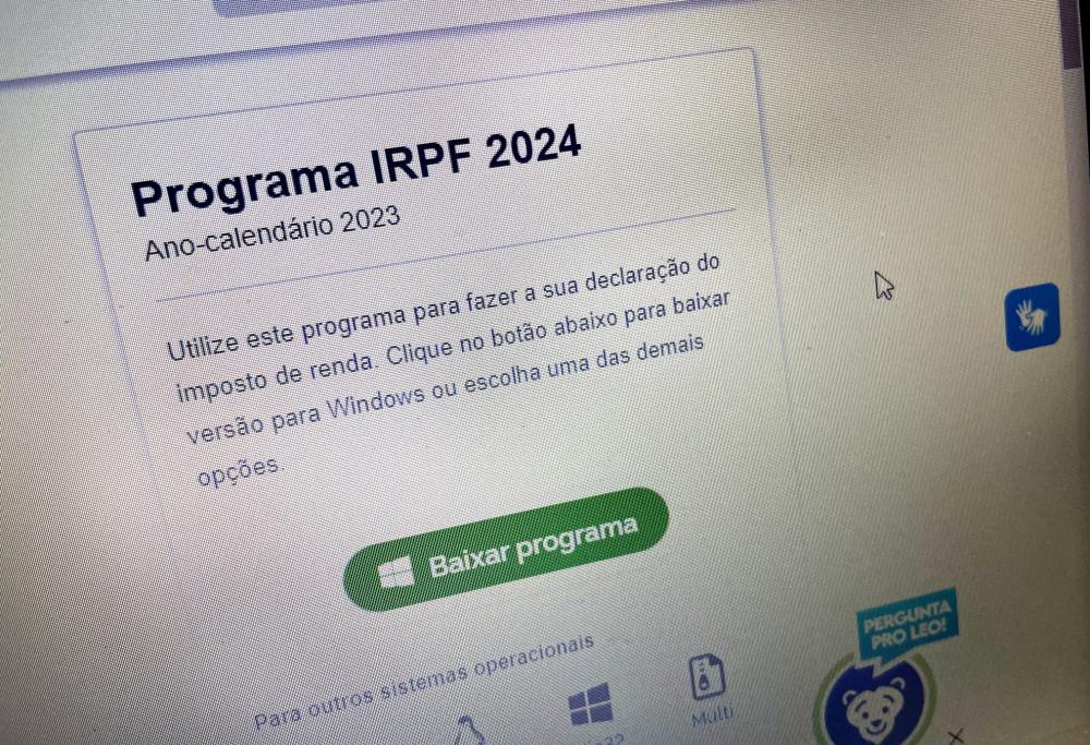 Receita já recebeu mais de 1,86 milhão de declarações do IRPF 2024