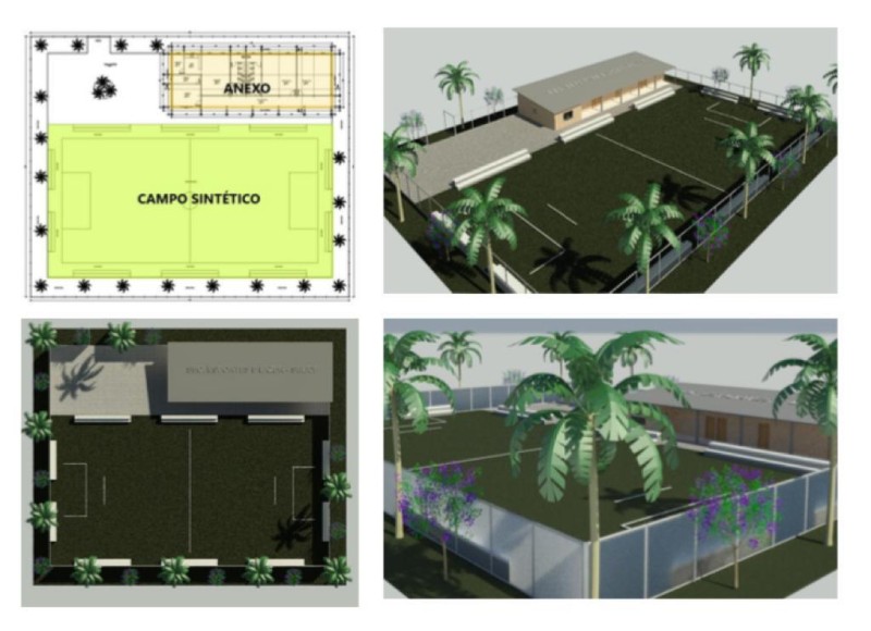 Projeto Areninha une esporte e reforço escolar no contraturno dos alunos