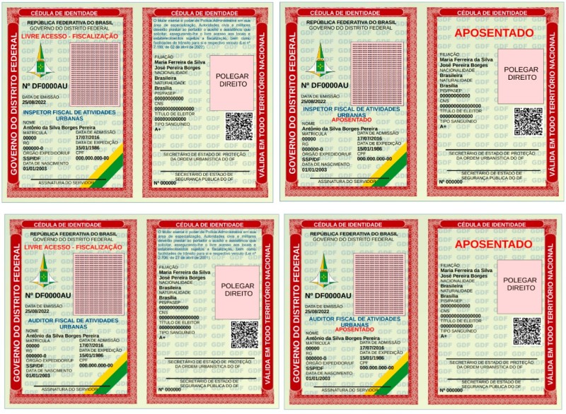 Auditores e inspetores fiscais ganharão identidade mais moderna