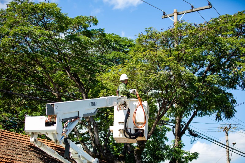 Manutenção na rede suspende energia em três regiões nesta segunda (10)