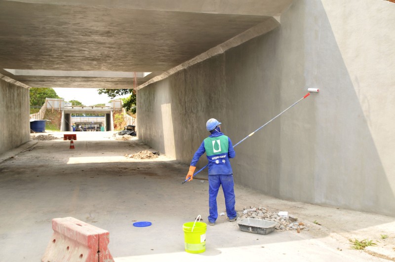 GDF reforma viadutos de mais duas tesourinhas do Eixão Sul