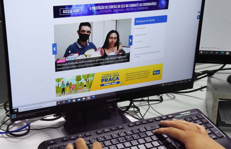 GDF investe R$ 35 milhões em computadores para a rede de saúde